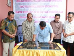 Bupati Tangerang Resmikan Sekretariat RW 12 dan PAUD Anggrek Bulan Kelurahan Bencongan