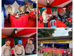 Polres Minut Tingkatkan Kualitas Pelayanan dan Pengamanan dengan Pengecekan Pos Pam