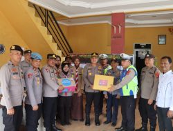 Pastikan Kesiapan Personel dan Kelengkapan, Kapolres Bangka Cek Pos Pelayanan dan Pengamanan