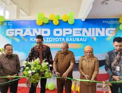 Wali Kota Resmikan Grand Opening Kalla Toyota Cabang Baubau, Apresiasi Kontribusi Bagi Ekonomi Lokal