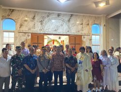 Kapolres Bangka Bersama Forkopimda Pantau Perayaan Natal di Gereja