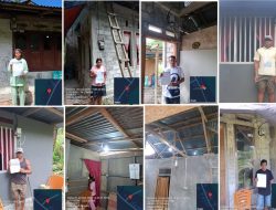 Sinergi Pemerintah Kampung, JPKP, dan PLN, 16 KK Kampung. Kalekube Terima Bantuan Listrik BPBL