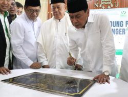 Resmikan Gedung Pimpinan Cabang Nahdlatul Ulama, Bupati Tangerang: Jadi Rumah Besar Umat dan Penguat Moderasi Beragama Daerah