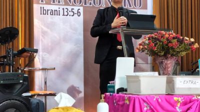 Khotbah Ibadah Minggu GPdI Eben Haezer Dendengan Luar Manado Tekankan Pentingnya Tetap Tenang dan Percaya dalam situasi apapun
