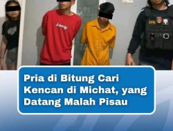 Pria di Bitung Cari Kencan di Michat, Yang Datang Malah Pisau