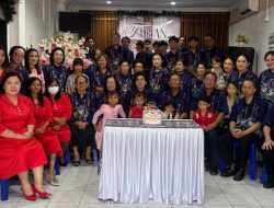 Meski Sederhana Ibadah Ucapan Syukur HUT GPdI Eben Haezer Dendengan Luar Penuh dengan Sukacita