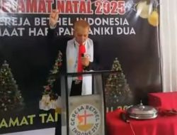 Pendeta Ricky Parawangsa Memimpin Perjamuan Kudus dalam Ibadah Raya GBI Harapan Paniki Dua, Minggu 01 Februari 2026