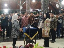 Bupati Brebes Usai Melantik  Pejabat Baru di Sembilan Dinas