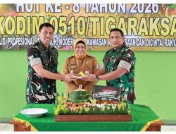 Hadiri Tasyakuran HUT Ke-8 Kodim 0510 Tigaraksa, Wabup: Momentum Untuk Menguatkan Sinergi dan Kolaborasi