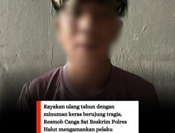 Rayakan Ulang Tahun dengan Miras, Aksi Pembacokan di Gosoma Berujung Dua Korban