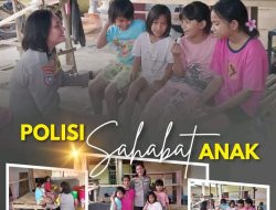 Polisi Sahabat Anak: Polwan Pertama Bhabinkamtibmas di Desa Kupa-Kupa Ajak Anak Rajin Beribadah dan Belajar