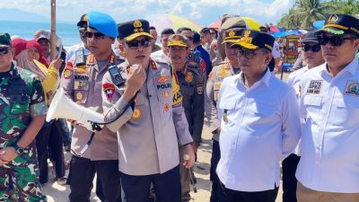 Pantau Pantai Anyer, Gubernur Andra Soni Prioritaskan Keamanan dan Kenyamanan Wisatawan