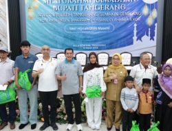 Silaturahmi Bupati Tangerang dan Beri Motivasi Atlet Porprov Banten