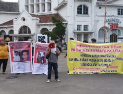 Datang dari Dairi Kedua Orangtua Korban Penganiayaan Minta Para DPO Ditangkap