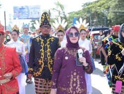 Wali Kota Pimpin Pawai Budaya Kota Kendari