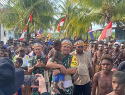 Tim Wasev TMMD ke-128 dari PJO TMMD Tinjau Langsung Sasaran di Kampung Keakwa