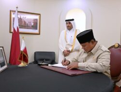 Presiden Prabowo Sampaikan Belasungkawa atas Wafatnya Sheikh Hamad bin Khalifa Al Thani