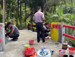 Arahan Presiden, Polda Bangun 11 Jembatan Merah Putih di Maluku Utara